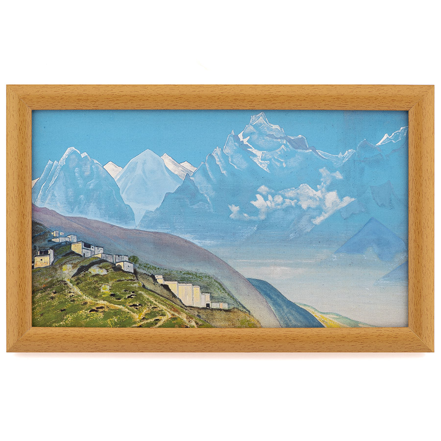 На Кайлас. Лахул. 1932. Репродукция в раме