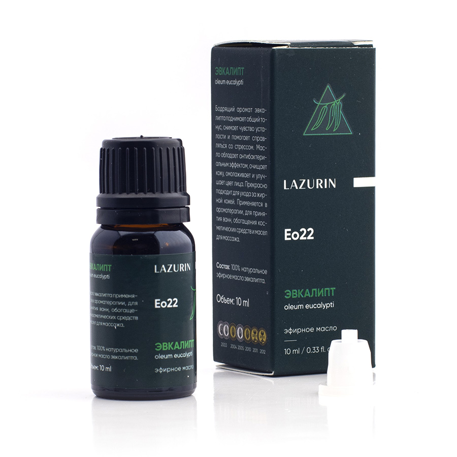 Эвкалипт. Эфирное масло. Лазурин.